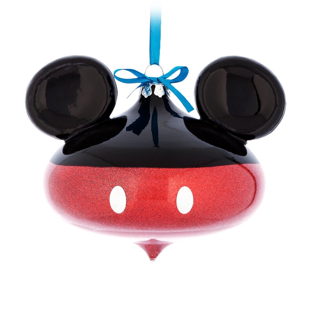 Disney Mickey Mouse Red and Black Ornament
